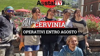 Alluvione a Cervinia il paese lavora per ritornare operativi entro agosto [upl. by Yemaj]