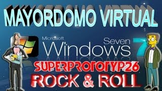 Como Tener Un Asistente Virtual Mayordomo Para Windows 7 [upl. by Hsihsa]