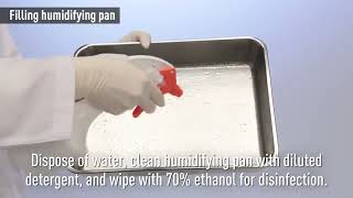 Filling humidifying pan 720p [upl. by Slen413]