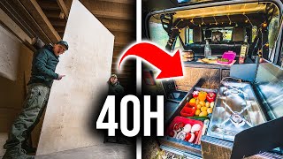 5 STERNE KÜCHE IM KOFFERRAUM  PREPPER FLUCHTFAHRZEUG JEEP WRANGLER OFFROAD CAMPER 006 [upl. by Lissie]