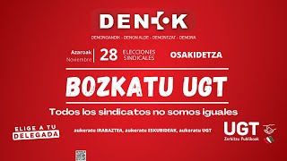 Osakidetza Elige UGT [upl. by Garlen395]