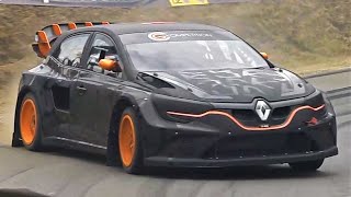 600Hp Renault Mégane RS RX  SPECTACULAR HillClimb Run [upl. by Brothers]