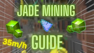 Comprehensive Jade Mining Guide Makes 35m an hour  Hypixel Skyblock [upl. by Adnuahsal]