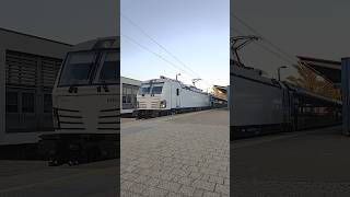 Odjazd Białego Vectrona z EIC Silesia  Warszawa Wschodnia mk train trainspotting kolej [upl. by Jerome]