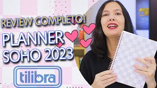 REVIEW PLANNER SOHO TILIBRA 2023 Muito completo bonito e prático [upl. by Seamus]