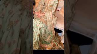 Walima bridal entry song 🎶beautiful walima bridal outfit 💚👗💚😍motivation weddingclothes music ❤ [upl. by Aerdnac]