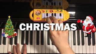 1 Piano Vs 10000 Piano  CHRISTMAS Carols [upl. by Klayman349]