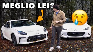 Sono PENTITO della mia scelta Toyota GR86 vs Mazda MX5 [upl. by Vogel]