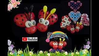 COMO HACER UNA CATARINA O MARIQUITA HOW TO MAKE A LADYBUG [upl. by Llebasi554]