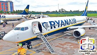 TRIP REPORT  RYANAIR  Lasagna for Breakfast ツ  Bratislava to Birmingham  Boeing 737 [upl. by Chaille]