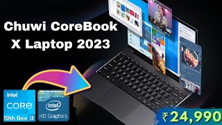 Chuwi CoreBook X i3 10th Gen Laptop Review In Hindi  Windows 11 Home  Backlit Keyboard ₹24k [upl. by Nnaeirb]