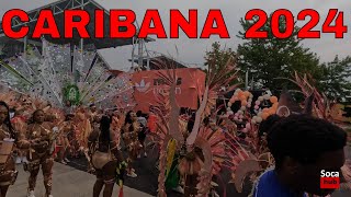 2024 Toronto Caribbean Carnival Caribana 2024 Grand Parade Our Walk Around The Festival Stunning 5k [upl. by Raimundo394]