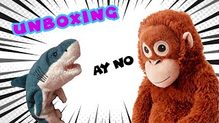 Unboxing Lupe y Joakin Meme  Peluche Orangután DJUNGELSKOG de IKEA [upl. by Tobin]