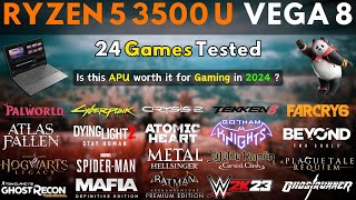 Ryzen 5 3500U Vega 8 Gaming Test  Is Vega 8 really for Gaming in 2024 [upl. by Heti]