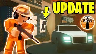 BIGGEST Jailbreak UPDATE Tonight NEW  ASIMO3089 BADCC TESTING  Roblox Jailbreak Weapon Update [upl. by Aynna]