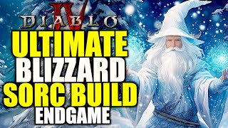 Diablo 4 BEST Sorcerer Build for Season 4  BLIZZARD Sorcerer Build [upl. by Hereld]