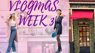 Vlogmas Week 3  West End Selfridges Countryside visit [upl. by Bartholomeo]