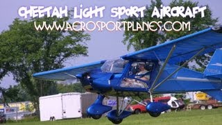 Cheetah XLS light sport aircraft from Aerosport LLC [upl. by Etnad]