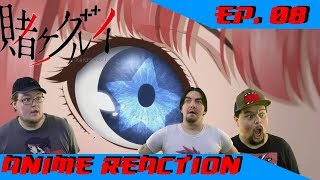 Anime Reaction Kakegurui Ep 08 [upl. by Mandy316]