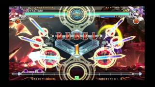 BBCF 160831 りくとぅえイザナミvsAOIナイン part2 [upl. by Fariss]