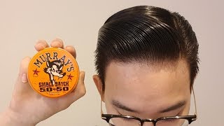 Murrays Small Batch 5050 Pomade Review [upl. by Hawkins]