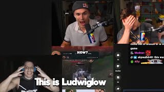 Ludwig Reacts To Tyler1 Roasting Him For Getting Outplayed By Illaoi [upl. by Kathi]