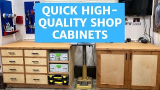 Quick HighQuality Shop Cabinets [upl. by Ervine]