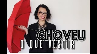 O QUE VESTIR EM DIAS DE CHUVA 3 TRUQUES IMBATÍVEIS  Amanda Medeiros [upl. by Claudian]