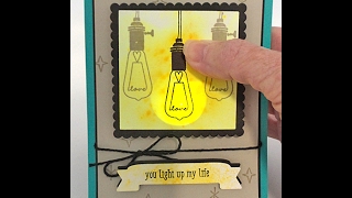 Add Chibitronics LED Light to Your Card [upl. by Eliades365]