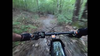 Landmine MTB segment at Wompatuck State Park [upl. by Anigar]