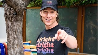 Matthew McConaughey and Snoop Dogg Discuss AlrightAlrightAlright Line [upl. by Fenner528]