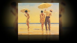 Jack Vettriano  Beach Fine Art Painting [upl. by Winona310]