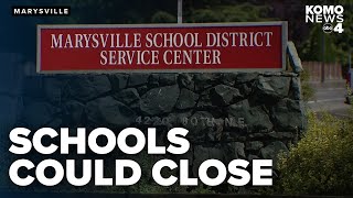 Marysville schools face potential closures amid 32 million budget crisis [upl. by Estele870]