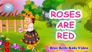 Nursery Rhymes  Roses Are Red  English Animation [upl. by Audre]