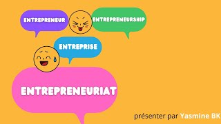 Vidéo 1 Entrepreneuriat chapitre 1Connaissance de lentrepreneuriat et de ses formes [upl. by Naols]