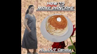 HOW TO MAKE FLUPPY PANCAKE by ALLOUT Ceneta [upl. by Airdna202]