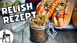 Gewürzgurken Relish  Die Frau am Grill [upl. by Anilem401]