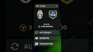 Highest Rated Juventus Squad fcmobile fifamobile [upl. by Aisereht930]