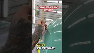 1970 C10 Seam Sealer Failure automobile repair trucks truck c10 [upl. by Wilt]