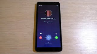 Alcatel 1A Incoming Call [upl. by Ielak]