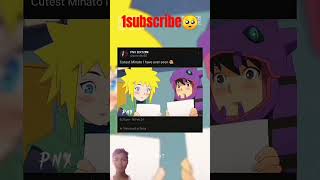 Cutest minato I ever see naruto minatofans anime boruto greenscreen viral shortsfeed [upl. by Wiatt]