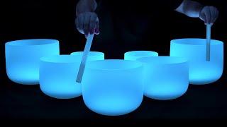 Crystal Singing Bowls  Inner Peace Healing Sounds for Deep Sleep  432 Hz [upl. by Nisbet675]