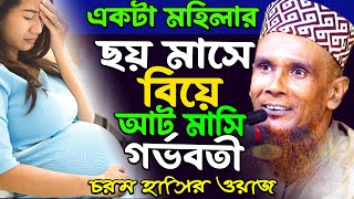 একটা মহিলার ছয় মাসে বিয়ে আট মাসি গর্ভবতী মাওলানা বাচ্চু আনছারী নতুন ওয়াজ Al Hikmah Tv Best Waz 2023 [upl. by Rape247]