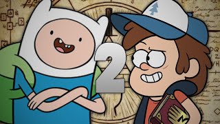 Finn the Human vs Dipper Pines 2 Epic Rap Battles of Cartoons Season 3 [upl. by Llerdna]