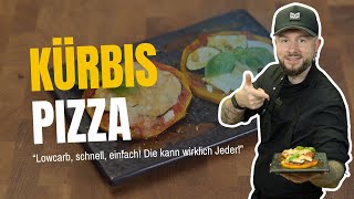 Glutenfreie Kürbispizza  Highprotein  Schnell Einfach Lecker [upl. by Pinchas75]