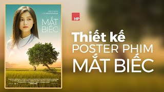 Thiết kế theo poster phim Mắt Biếc trên photoshop [upl. by Linc]