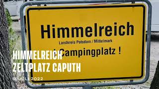 HIMMELREICHZeltplatz Caputh „Der Campingplatz für Potsdam amp Berlin Schon Albert Einstein [upl. by Berty19]