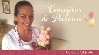 Cómo hacer un conejito de malvavisco para Pascua [upl. by Teador]