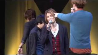 Mushibugyo Seiyuu EventJun Fukuyama and Miyano Mamorus antics steal his birthday celebration [upl. by Euqenimod]