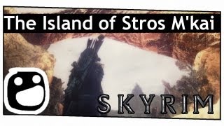 Skyrim The Island of Stros Mkai MOD [upl. by Pelag]